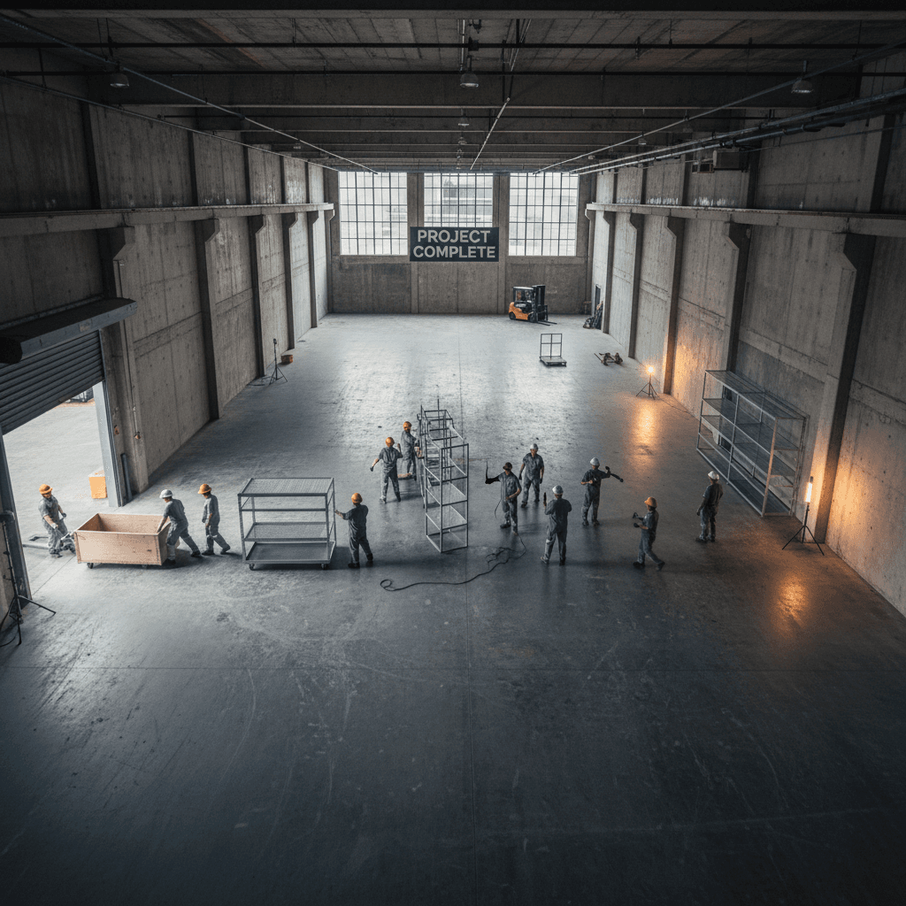 Commercial space cleanout and removal