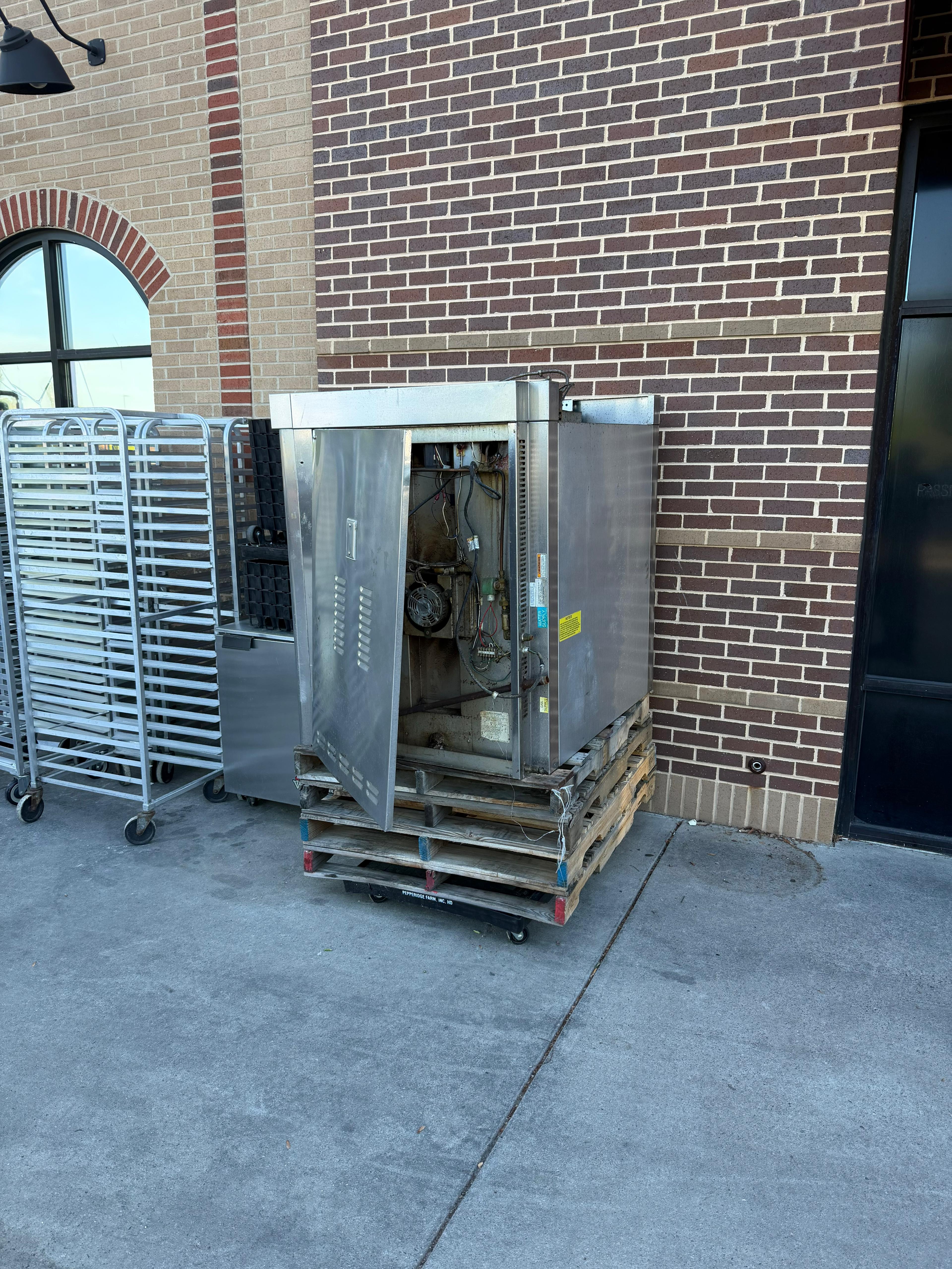Appliance disposal before
