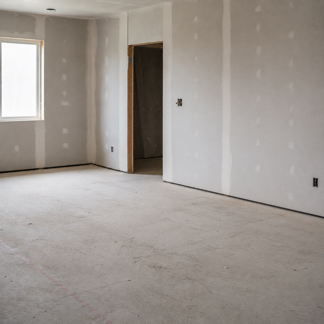 Construction clean out after
